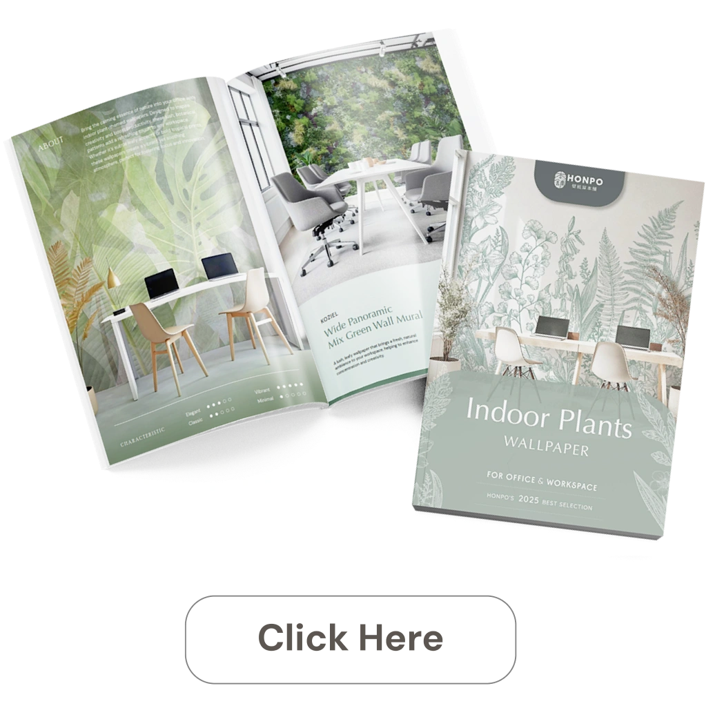 Find more inspiration about office wallpaper design here